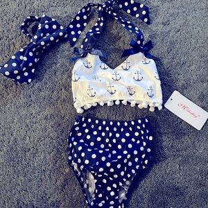 Brand new baby girl swimsuit